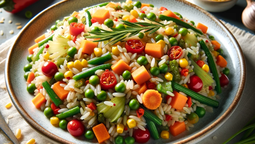 altText(Arroz primavera integral: la receta fresca y colorida que sacia, nutre y cuida la piel)}