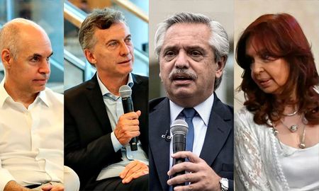 Larreta-Macri, Alberto-Cristina: los principales focos de disputa de los dos frentes electorales a nivel nacional. Larreta-Macri, Alberto-Cristina: los principales focos de disputa de los dos frentes electorales a nivel nacional.