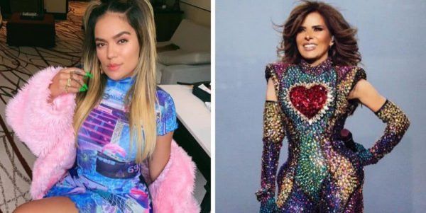 Gloria Trevi y Karol G conquistan juntas NY en un show increíble
