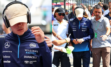 Así llegó Franco Colapinto al circuito de Interlagos en Brasil, tras enterarse del fallecimiento de su abuelo Así llegó Franco Colapinto al circuito de Interlagos en Brasil, tras enterarse del fallecimiento de su abuelo