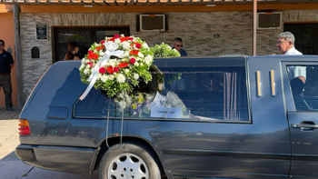 San Cristóbal: trasladan los restos de Ian.