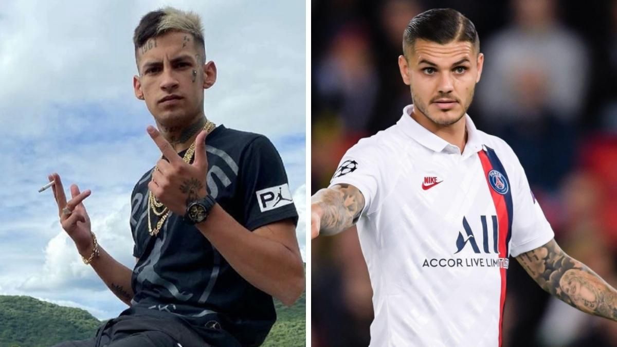 L-Gante mostró una conversación que mantuvo con Mauro Icardi.&nbsp;