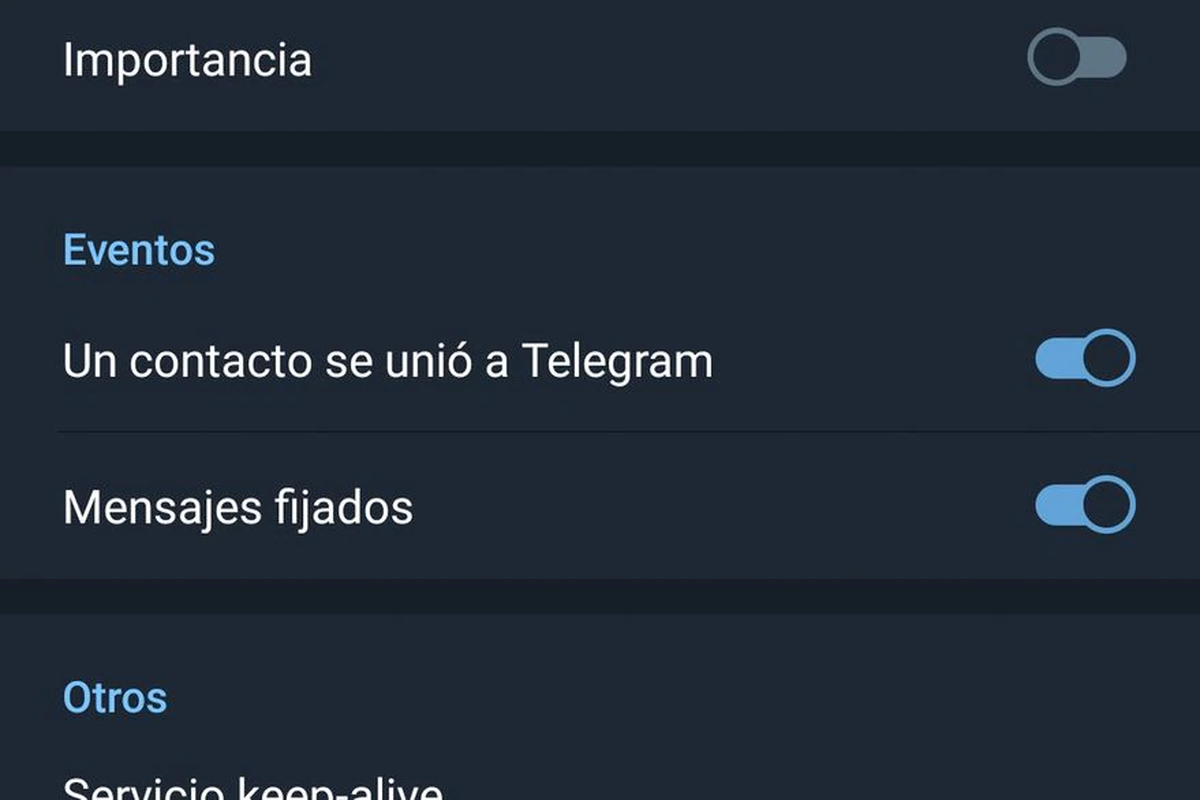 Cómo desactivar las notificaciones de nuevos usuarios de Telegram.
