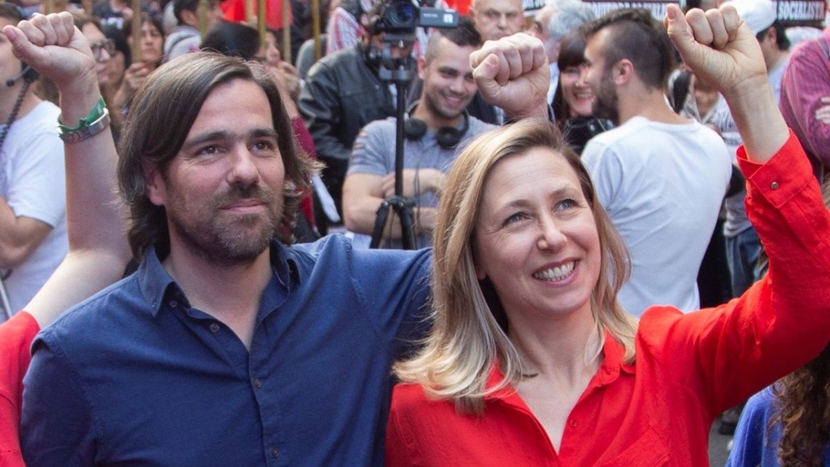 Elecciones 2023. La fórmula presidencial de Frente de Izquierda y de los Trabajadores Unidad: Myriam Bregman y Nicolás del Caño. Elecciones 2023. La fórmula presidencial de Frente de Izquierda y de los Trabajadores Unidad: Myriam Bregman y Nicolás del Caño.