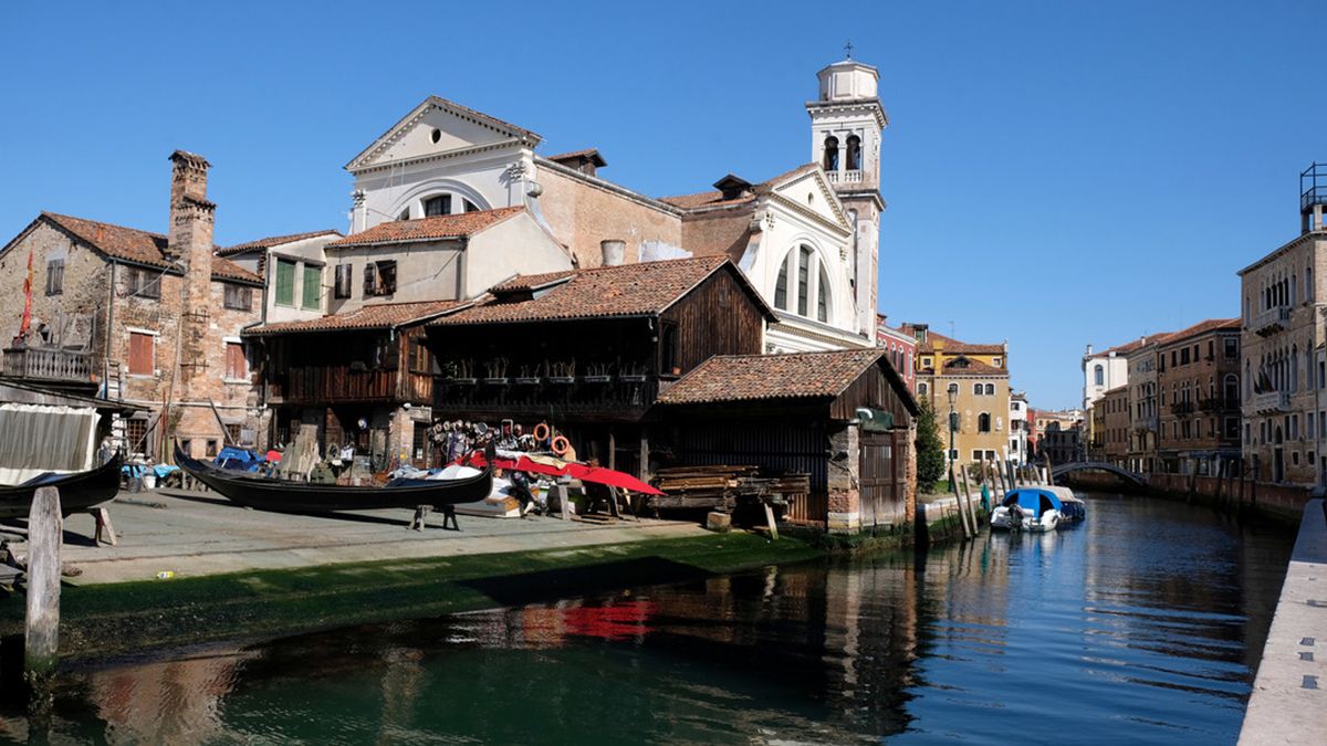 Un canal durante la cuarentena por el coronavirus