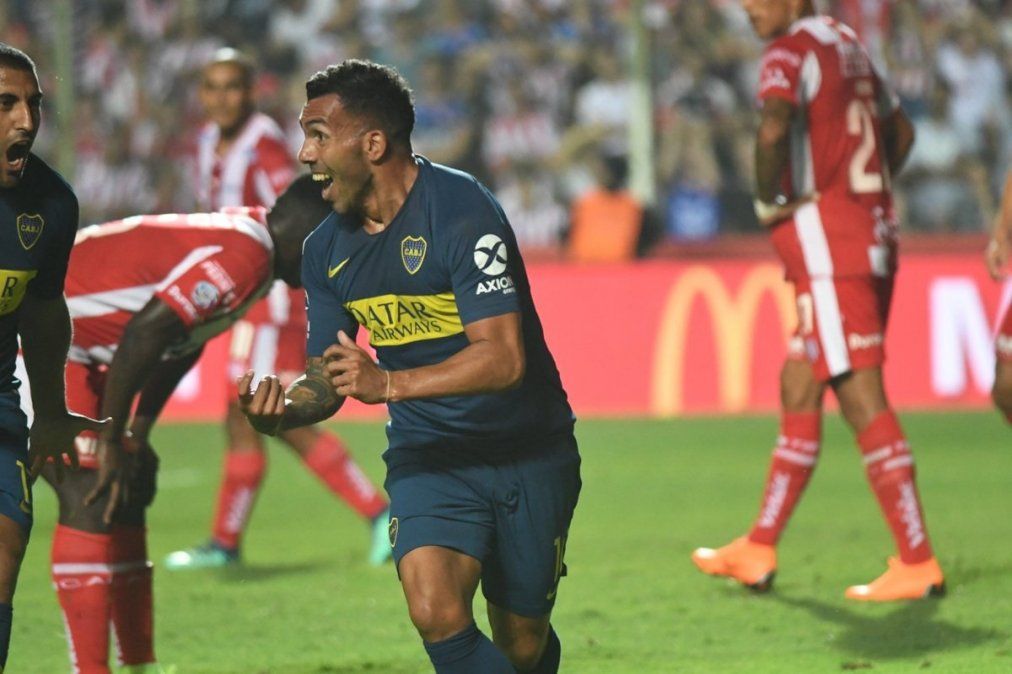Tevez se recupera de su lesión y quiere jugar contra Unión