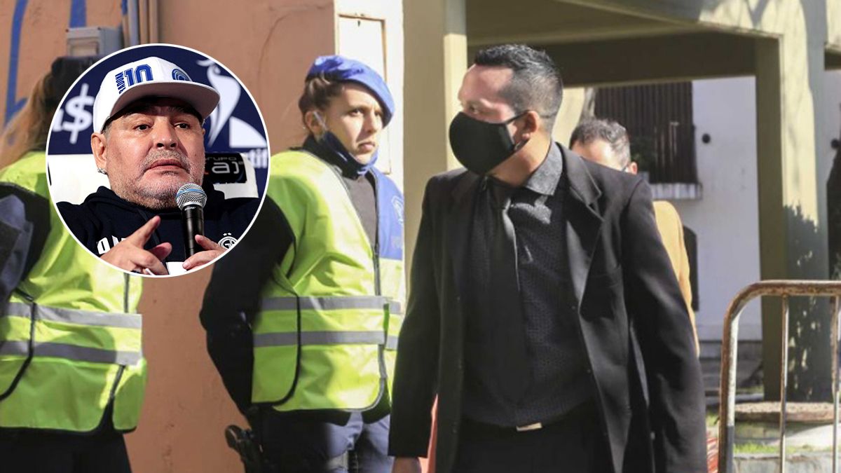 La última vez que Almirón revisó a Maradona fue la noche del 24 de noviembre luego de varios días de franco laboral.