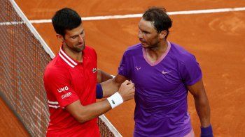 Nadal le soltó la mano a Djokovic: 
