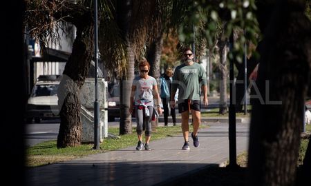 En la ciudad de Santa Fe, este sábado la temperatura máxima alcanzará los 20°. En la ciudad de Santa Fe, este sábado la temperatura máxima alcanzará los 20°.