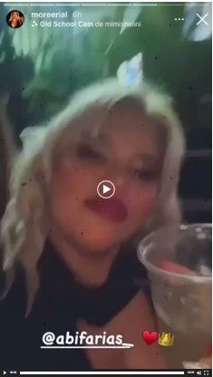 La polémica publicación de More Rial de fiesta: