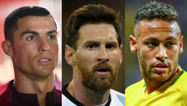Messi, Ronaldo y Neymar, finalistas al premio The Best