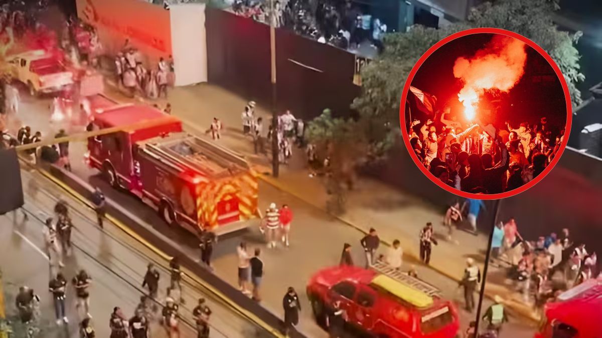 Banderazo trágico de hinchas de Alianza Lima.