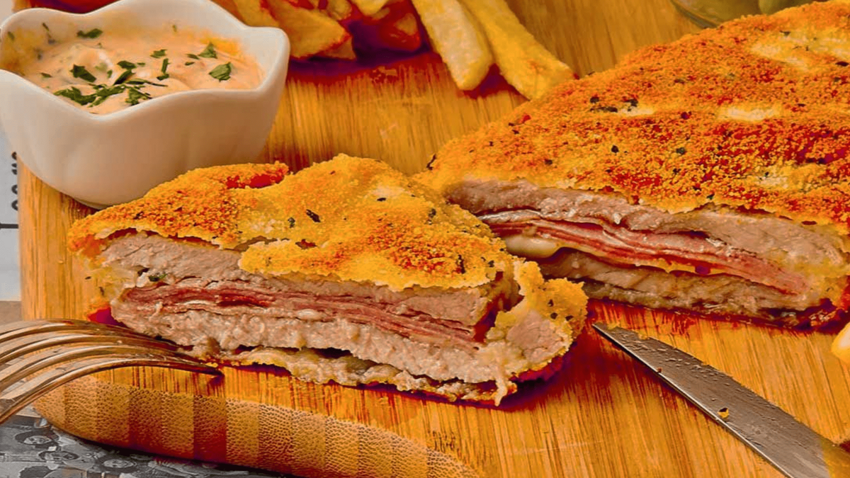 Milanesas rellenas de jamón y queso: la receta fácil y sencilla