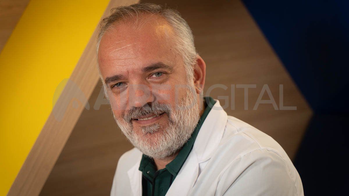 Doctor Federico Manni, jefe del servicio de oncología del hospital. Doctor Federico Manni, jefe del servicio de oncología del hospital.