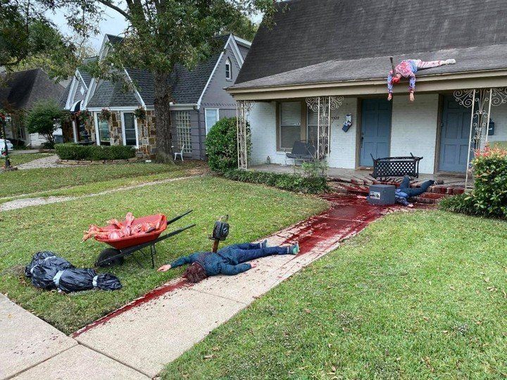 Escena de crimen. Foto: Facebook "StevenAllen Novak" (Steve Novak).