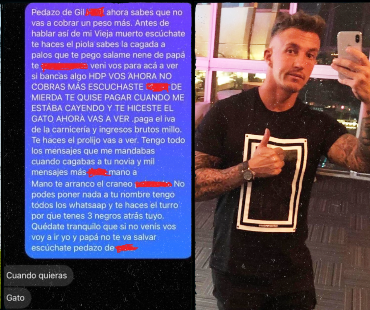 Investigan los cruces que el empresario tuvo con el hijo de un barra de Boca. Investigan los cruces que el empresario tuvo con el hijo de un barra de Boca.