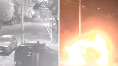 Moreno: un hombre fue captado incendiando autos estacionados y crece la preocupación de los vecinos