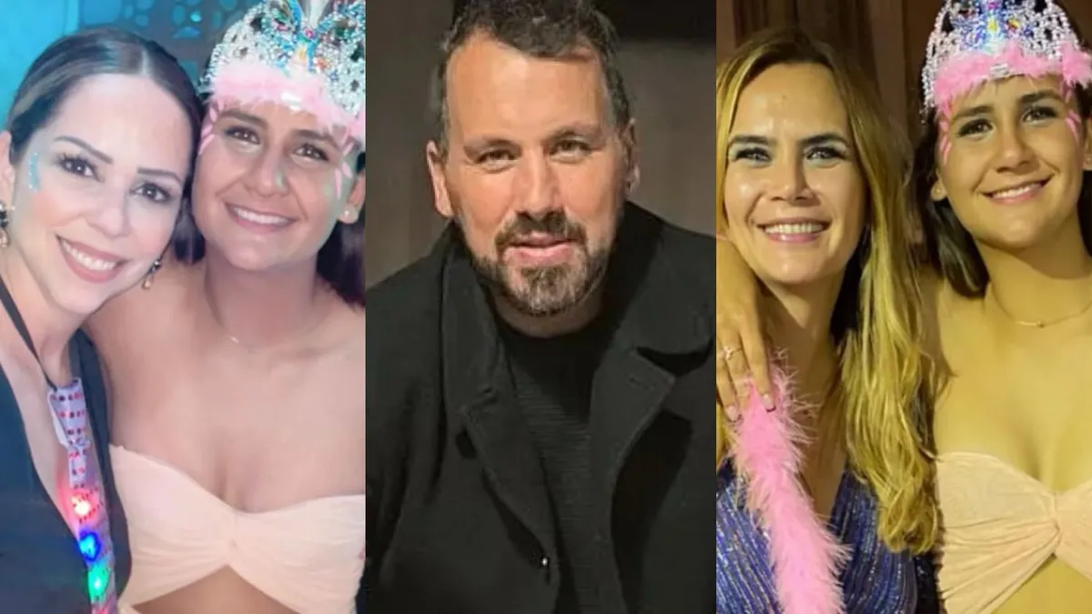 El Ogro Fabbiani fue el gran ausente en el cumpleaños de 15 de su hija Uma.