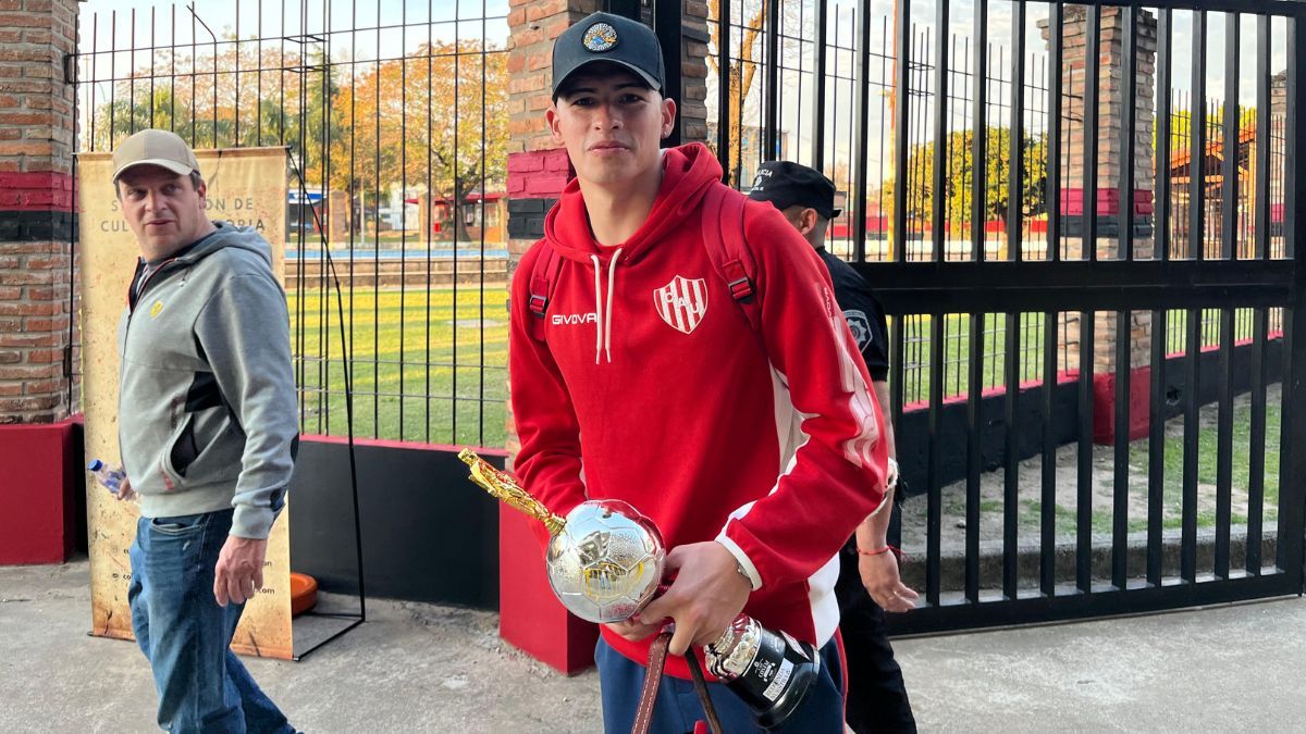 Lucas Meuli fue la gran figura de la tarde en el clásico que Unión le ganó a Colón en el Brigadier López por Copa Santa Fe.