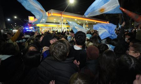 Los festejos en Santa Fe. Los festejos en Santa Fe.