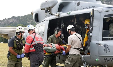 Murieron dos escaladores en el ascenso al volcán Lanín: otros dos están heridos Murieron dos escaladores en el ascenso al volcán Lanín: otros dos están heridos