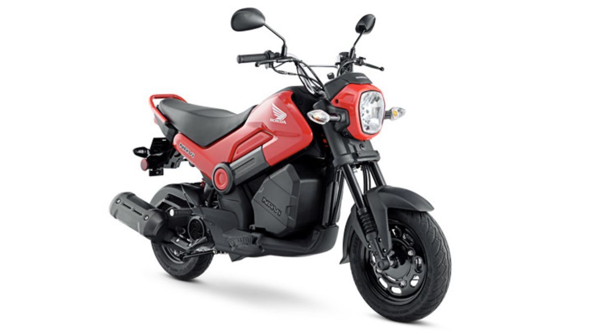 La Honda Navi se caracteriza por ser una moto práctica. La Honda Navi se caracteriza por ser una moto práctica. 