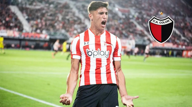 Ezequiel Naya, delantero de Estudiantes, estaría en la mira de Colón.