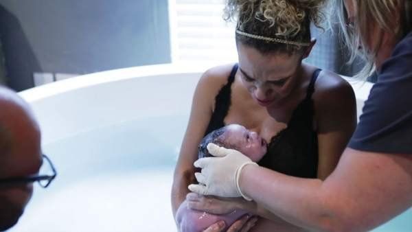 Esta mamá descubrió que su bebé tenía síndrome de Down en el parto