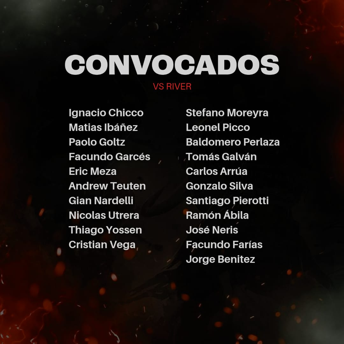 La lista de concentrados en Colón. La lista de concentrados en Colón.