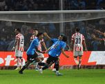 El festejo de los jugadores de Belgrano tras conseguir el 1 a 0 ante Unión. El festejo de los jugadores de Belgrano tras conseguir el 1 a 0 ante Unión.