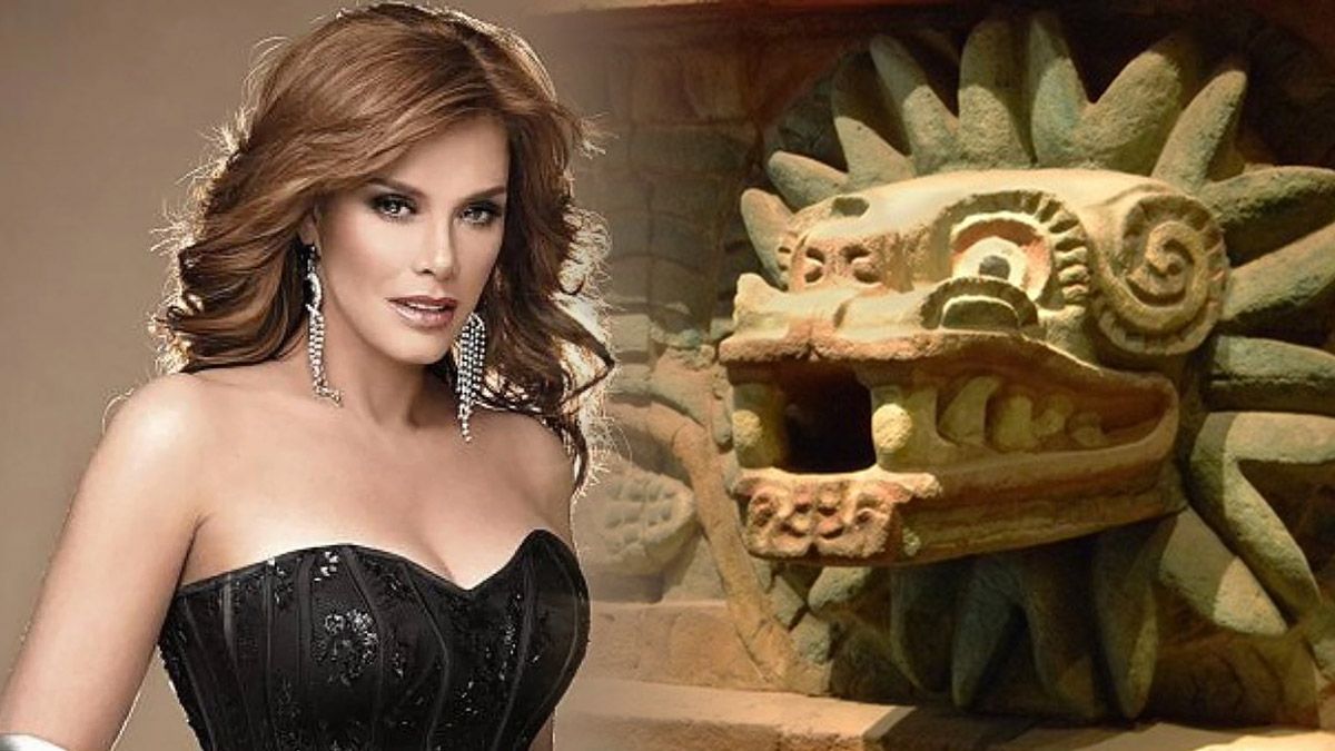 Lucía Méndez aseguró que tuvo un encuentro con Quetzalcóatl