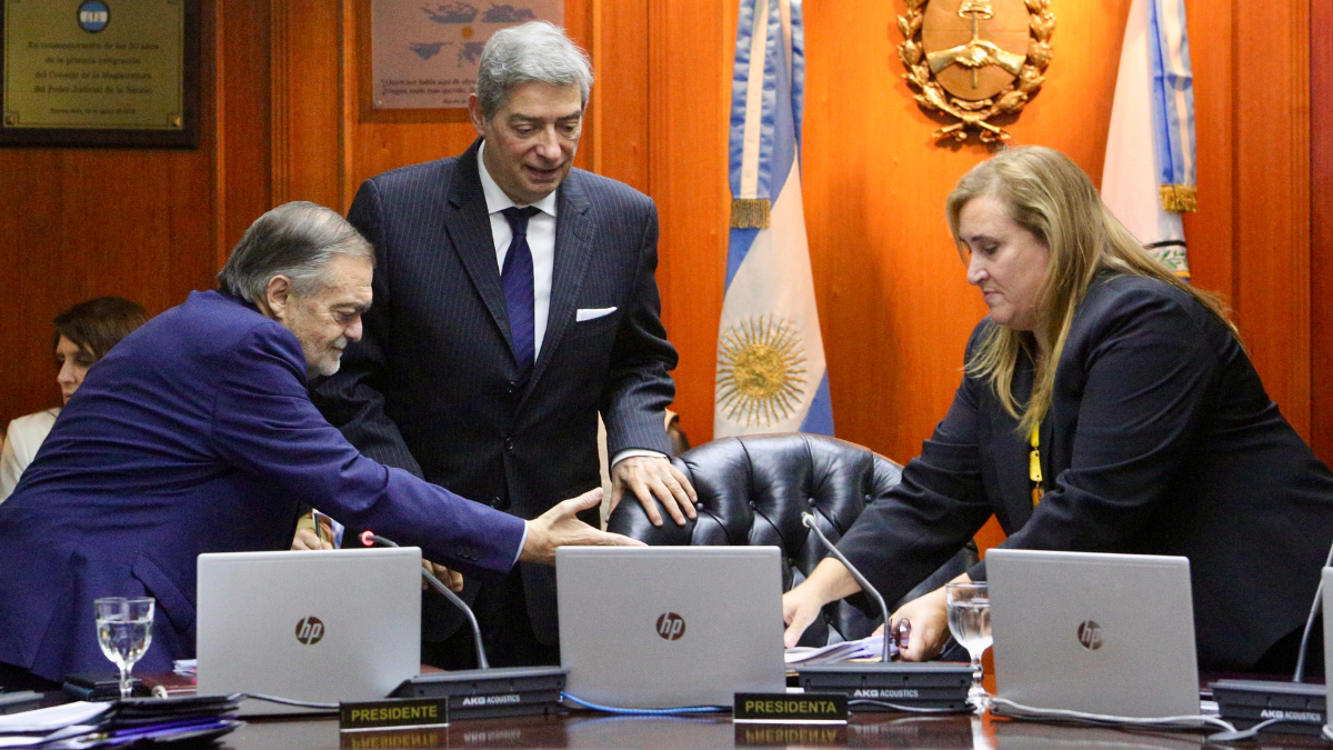 Horacio Rosatti, presidente de la Corte Suprema y del Consejo de la Magistratura. Horacio Rosatti, presidente de la Corte Suprema y del Consejo de la Magistratura.