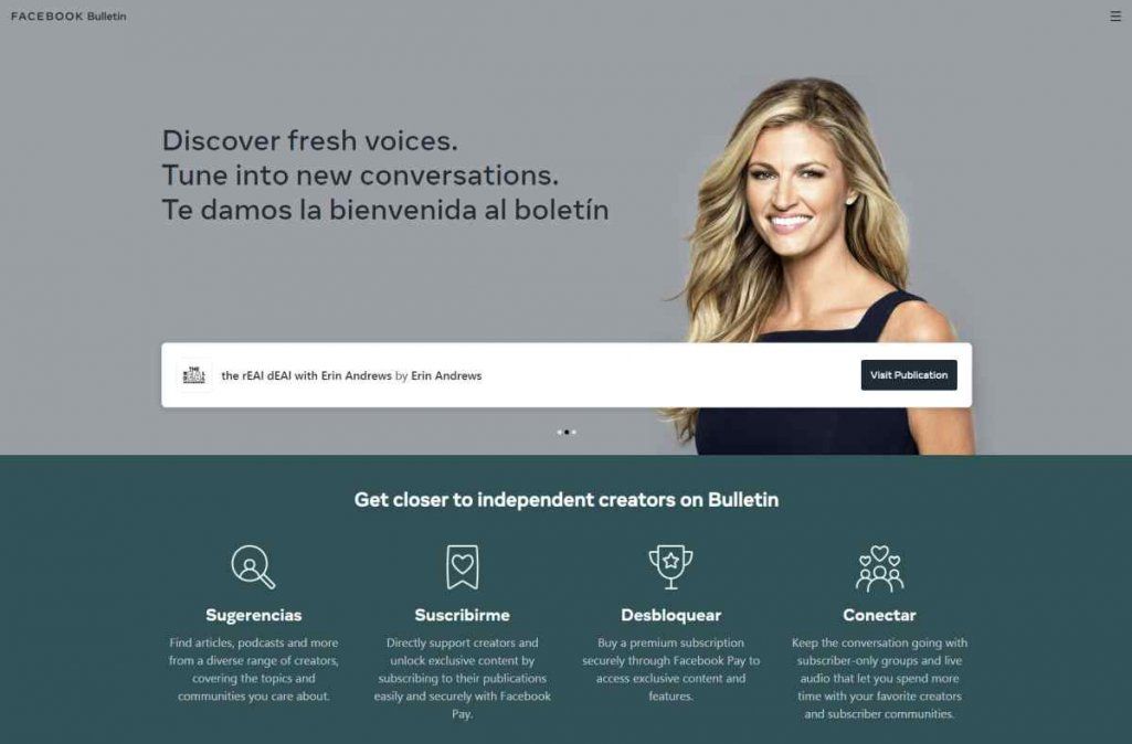 Un empujón para los creadores de contenido.