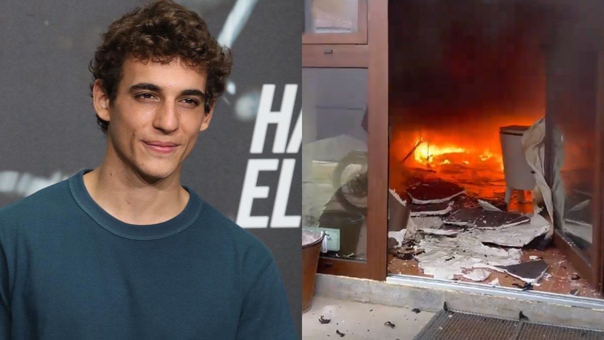 El actor de La Casa de Papel y Élite indicó en sus redes sociales que su departamento se incendió y que debió salir por una ventana.&nbsp;