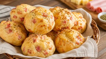 Pancitos saborizados de jamón: la receta fácil para hacer en casa y con pocos ingredientes