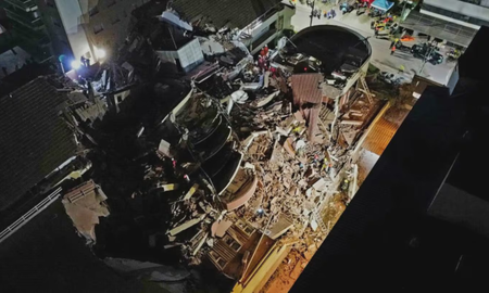 derrumbe en villa gesell: la municipalidad comunico que era una obra clandestina derrumbe en villa gesell: la municipalidad comunico que era una obra clandestina