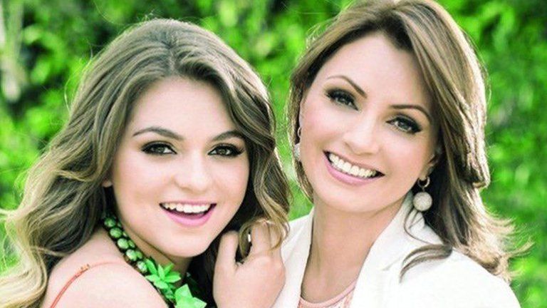 Sofía Castro y Angélica Rivera.