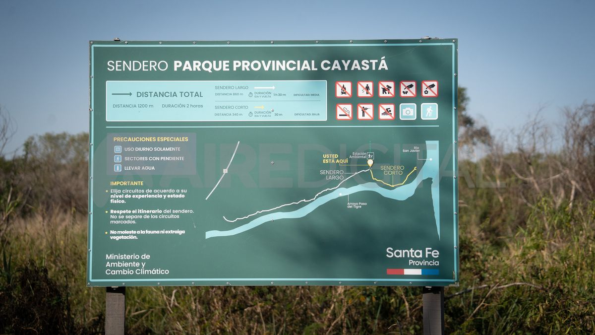 Los senderos cuentan con carteles explicativos y en los dos tramos hay muy buena sombra. Los senderos cuentan con carteles explicativos y en los dos tramos hay muy buena sombra.