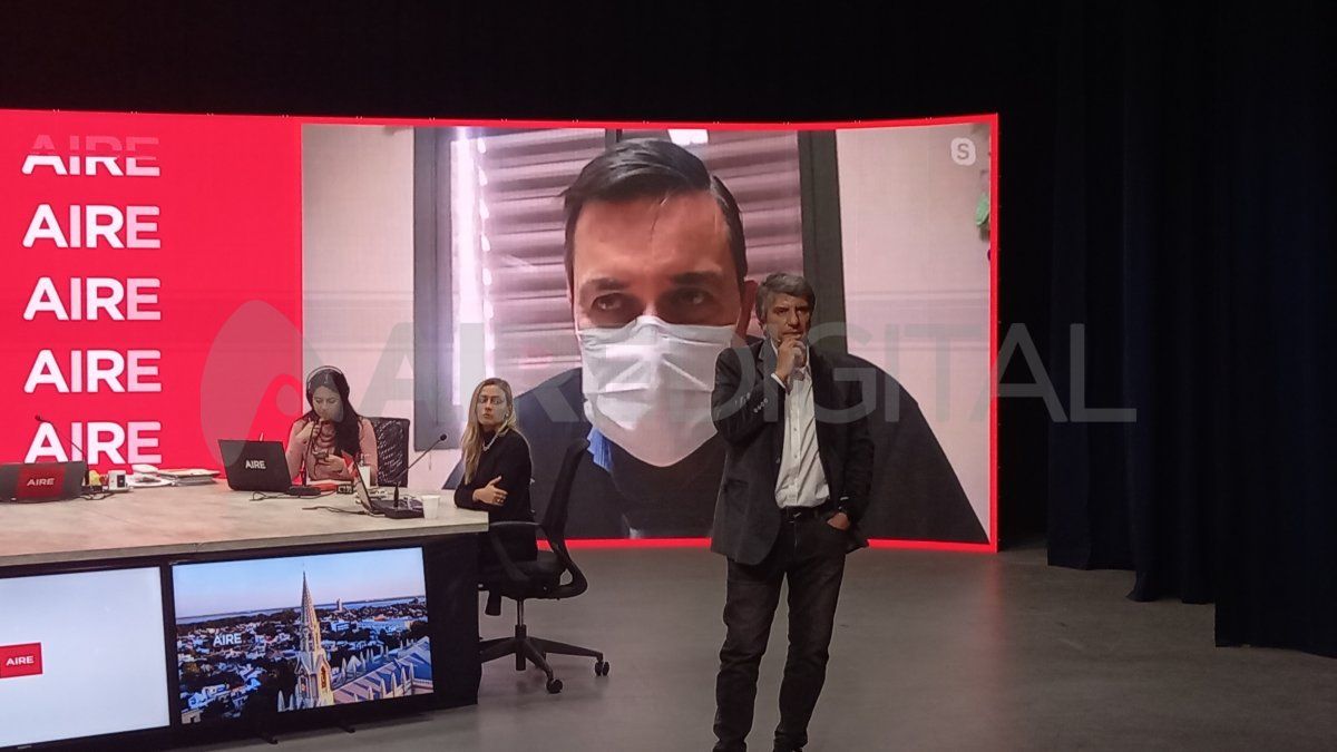 El director del Hospital de Niños, Osvaldo González Carrillo, habló con AIRE y explicó los detalles del operativo de vacunación.