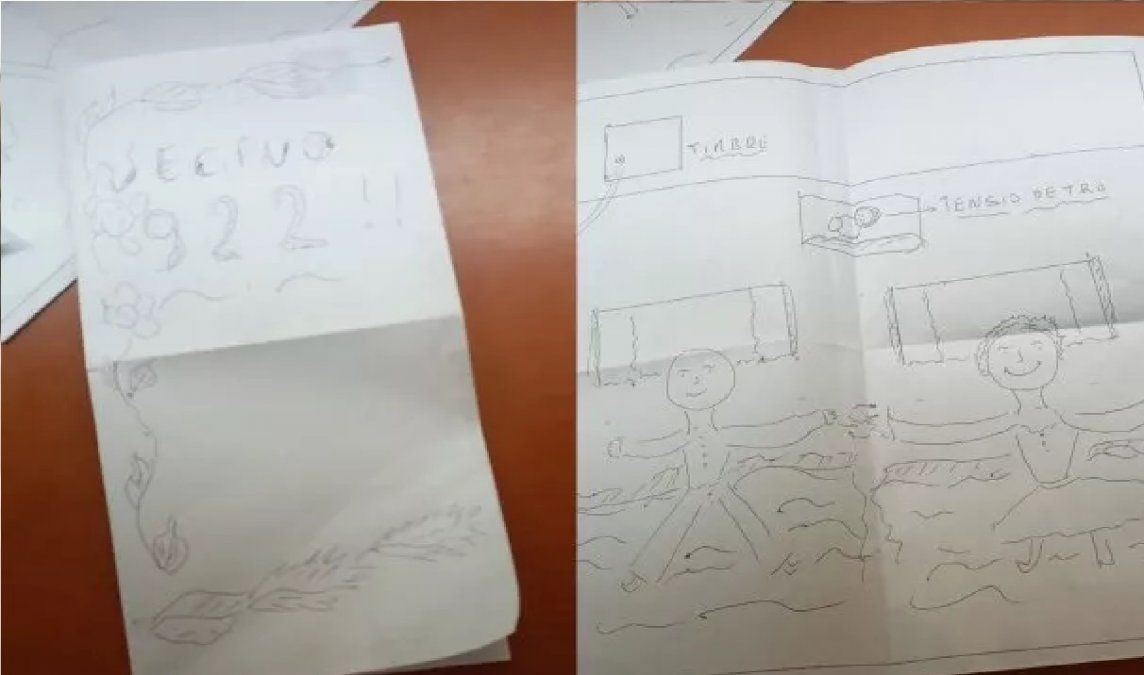 Dos abuelos están internados en el mismo lugar pero no pueden verse y se mandan cartas