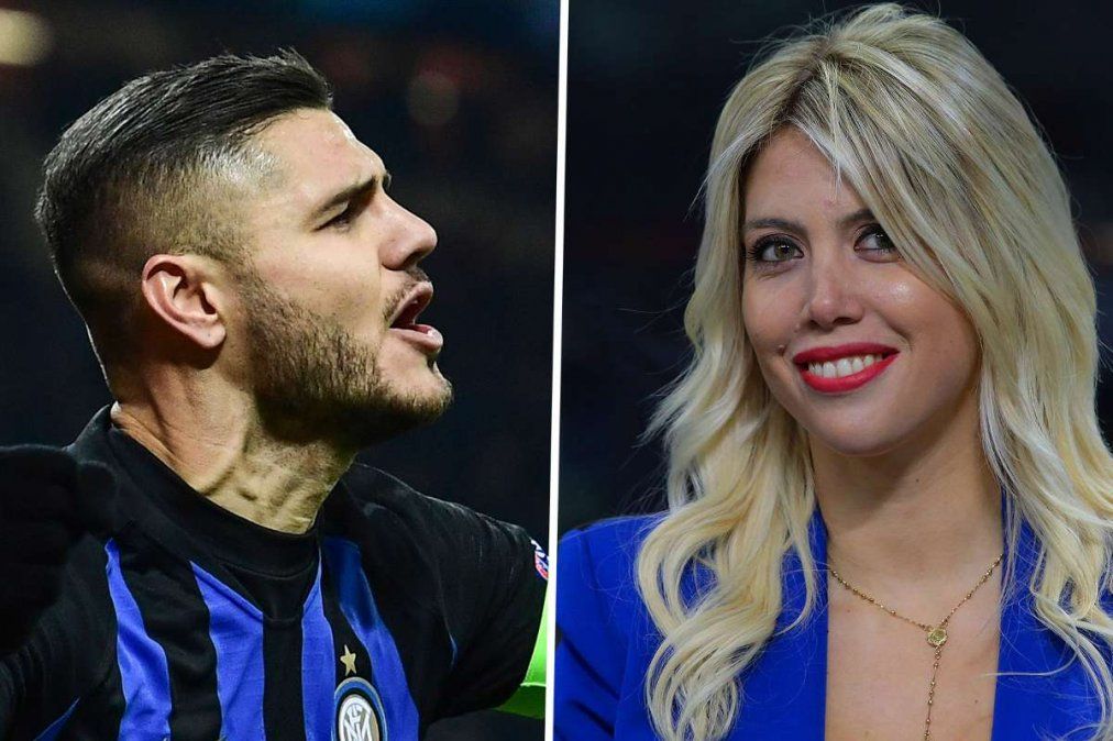 Icardi trato de perra a Wanda y lo sancionó Instagram