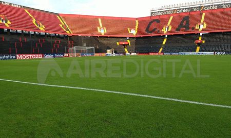 Así está el campo de juego del Brigadier López para el partido de Colón vs. Chaco For Ever