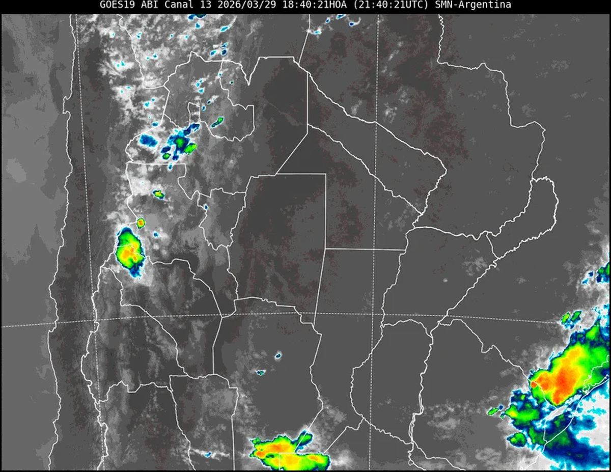 Imagen satelital de la región. Imagen satelital de la región.