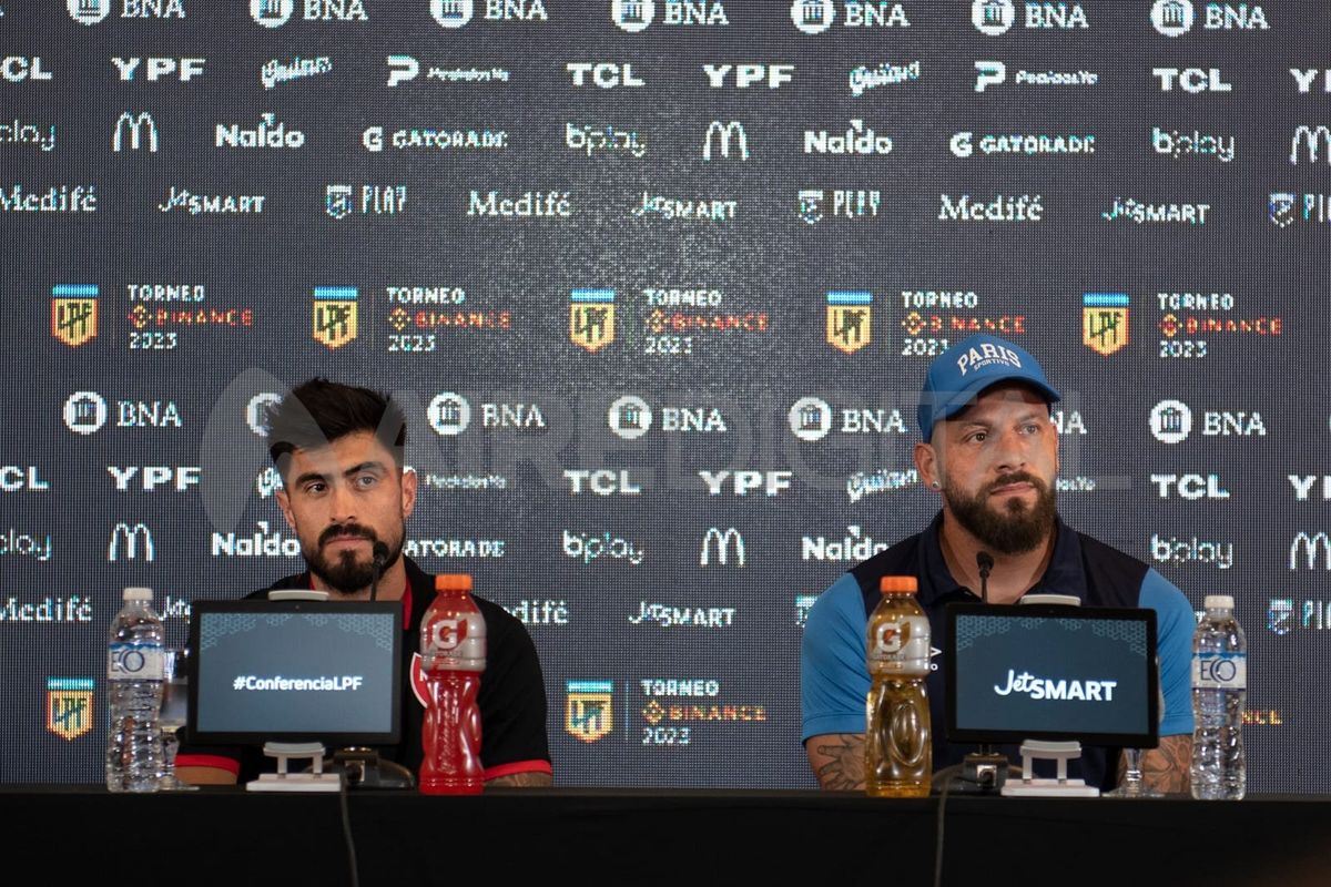 Lucas Hoyos y Jorge Broun