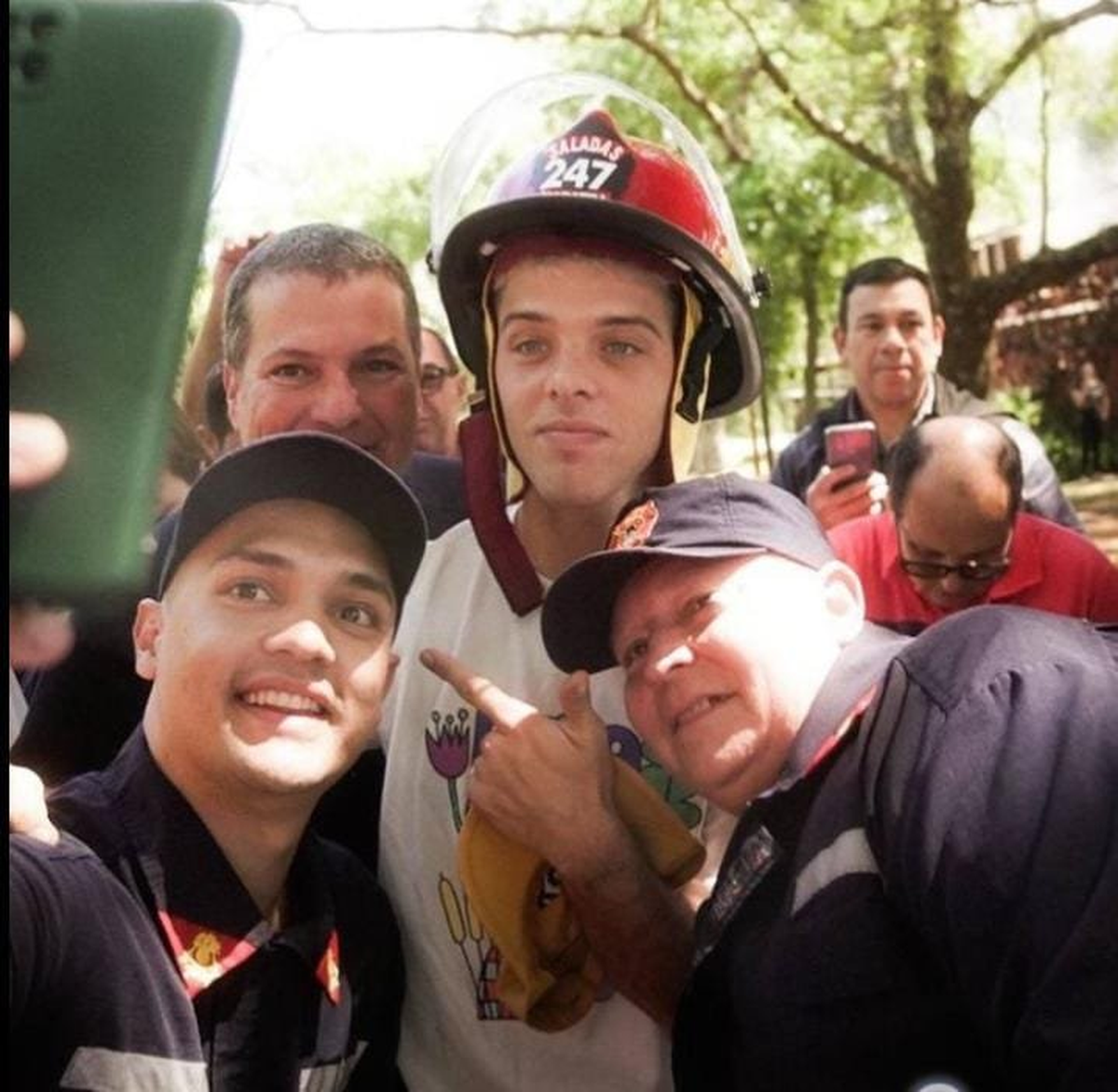 El cuartel de Bomberos Voluntarios de San Miguel, al que Santiago Maratea le realizó una donación de $200 millones.