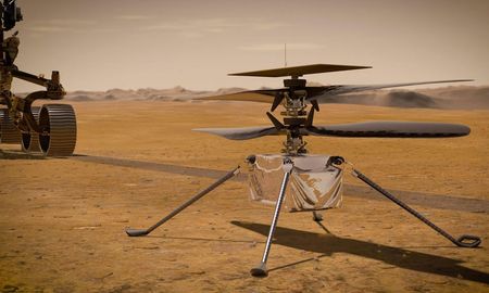 El rover Perseverance de la NASA captó por primera vez el zumbido de las hélices del helicóptero Ingenuity mientras volaba en la atmósfera marciana El rover Perseverance de la NASA captó por primera vez el zumbido de las hélices del helicóptero Ingenuity mientras volaba en la atmósfera marciana
