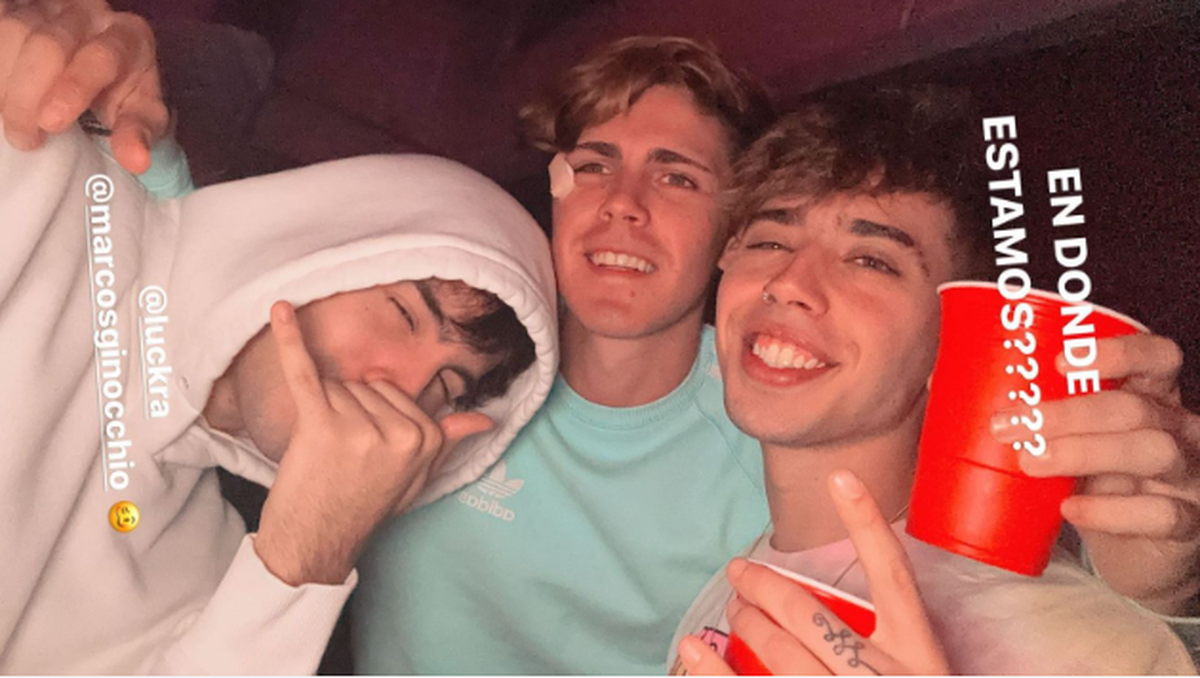 Marcos Ginocchio y Rusherking se mostraron muy cerca, refutando los rumores de pelea por la China Suárez.