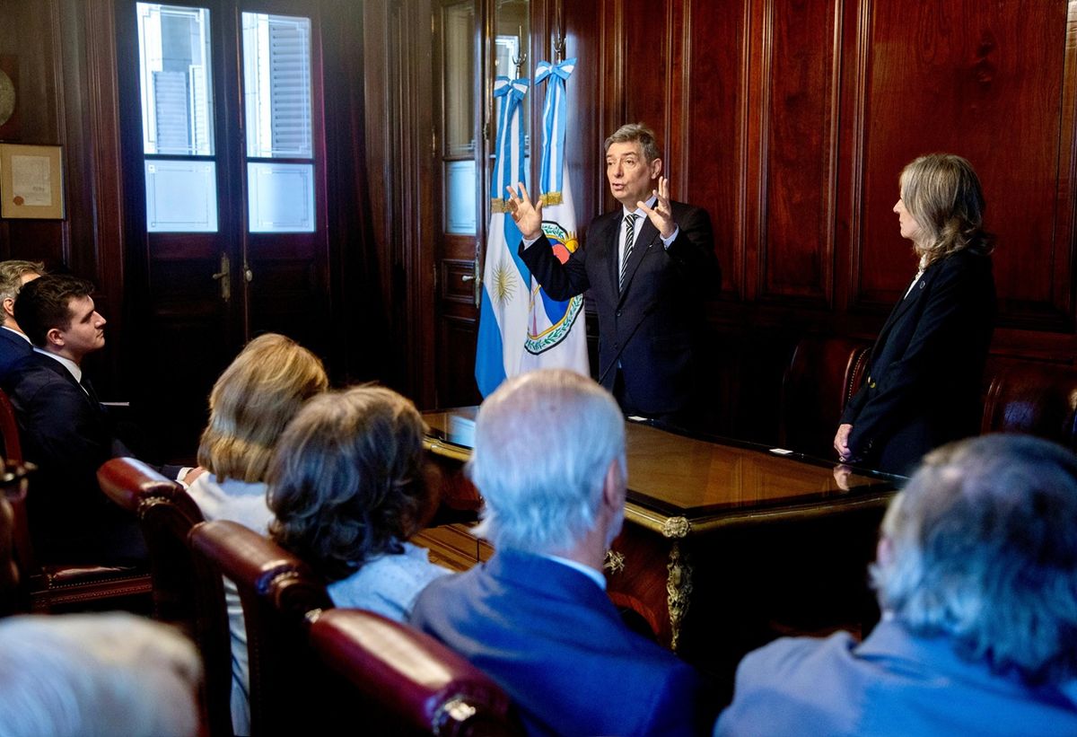 Horacio Rosatti hizo disertó durante la entrega de premios de la Asociación Argentina de Derecho Procesal.