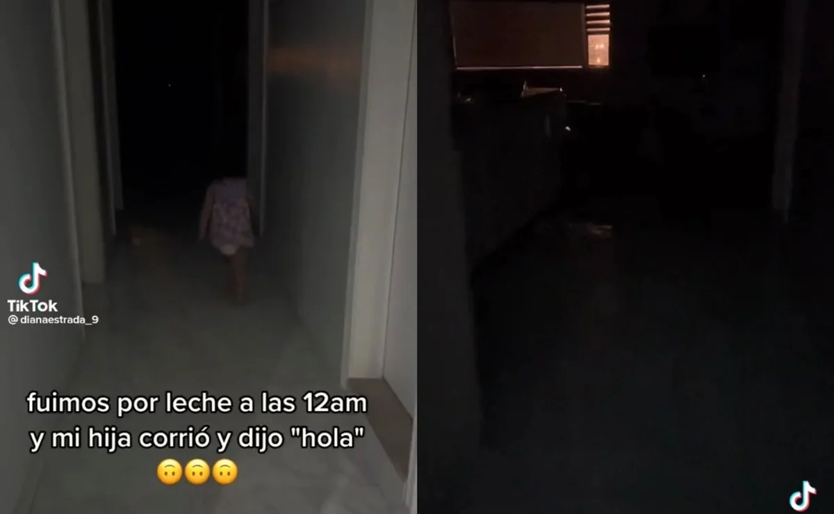 Grabó a su pequeña hija hablando con un fantasma en medio de la noche y el video se volvió viral&nbsp;