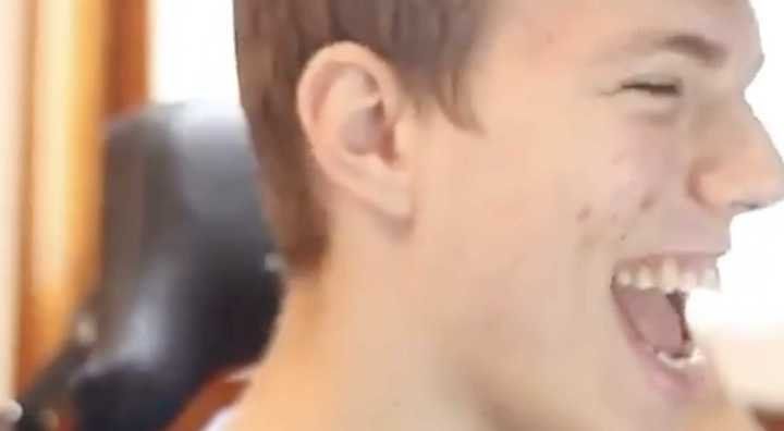 Iván Davidovich, el chico con parálisis cerebral que decidió contestarle a Alberto Fernández.